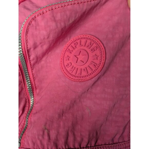 Kipling TRENT Backpack HYDRANGEA Bubblegum Pink BP3941 Mike Monkey Cute - Picture 8 of 10